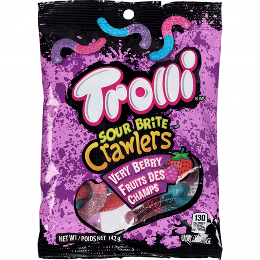 Trolli Sour Bite Crawlers Very Berry (142g)