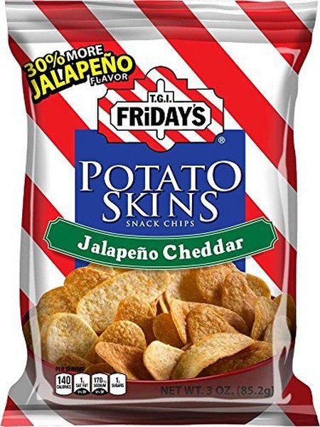 TGI Fridays Jalapeno Cheddar Potato Skins (USA)(3oz)