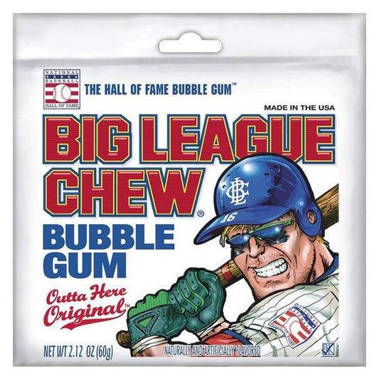 Big League Chew Bubble Gum - Original (60g)