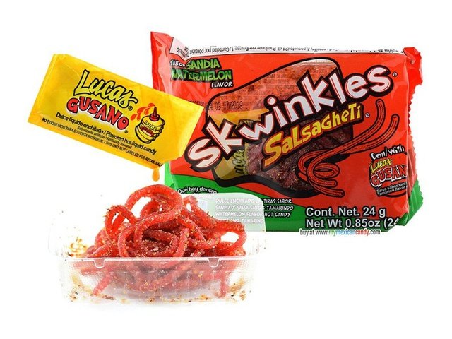 Lucas Skwinkles Salsagheti Sandia Watermelon (30g)(Mexico)