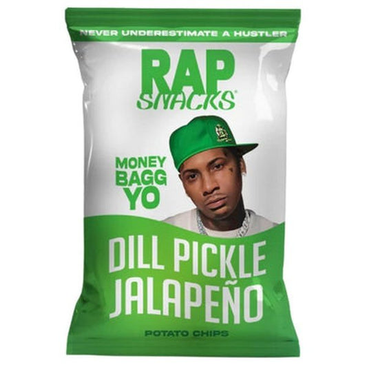 Rap Snacks Money Bagg Yo Dill Pickle Jalapeno (2.5oz)