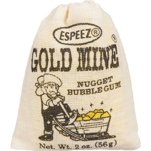 Espeez Gold Mine Bubble Gum (56g bag) - Sweet Stop