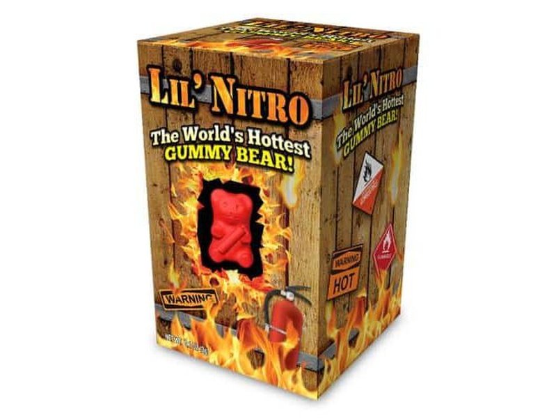 Flamethrower Lil’ Nitro World’s Hottest Gummy Bear - Sweet Stop