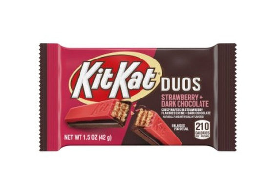Hershey Kit Kat Duos Strawberry + Dark Chocolate (42g) - Sweet Stop