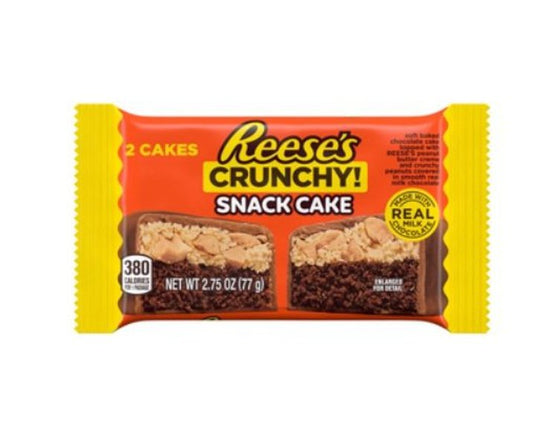 Hershey Reese’s Crunchy Snack Cakes (2.75oz) - Sweet Stop
