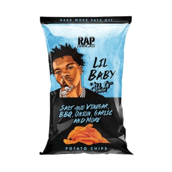 Rap Snacks Lil Baby All In Potato Chips (2.5oz) - Sweet Stop