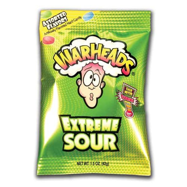 Warheads Extreme Sour Candy Assorted (1oz bag) - Sweet Stop